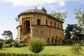 Rang Ghar, a sports-pavilion from Assam, India, built during Ahom kingdom (mid 18th century).