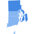 Image 1County results of the 2020 Presidential election. Joe Biden (D) won every county. (from Rhode Island)