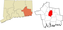 Norwich's location within the Southeastern Connecticut Planning Region and the state of Connecticut