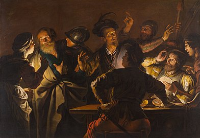 Seghers – The Denial of St. Peter, c. 1623