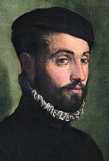 Portrait of Torquato Tasso, aged 22, by Jacopo Bassano