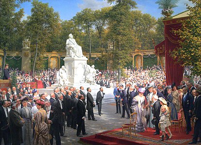 Unveiling of the Richard Wagner Monument in the Tiergarten (1908)