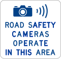 (P2-V111-2) Road Safety Cameras Operate In This Area (used in Victoria)