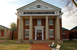 County courthouse in Amelia