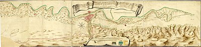 Continuation of the general plan that shows the route that can take the Imperial Canal of Aragon and lands it irrigates from the royal exs. of S.M.C. Dn. Joachin Vilanova including both by the Director of the second / Joachin de Villanova.