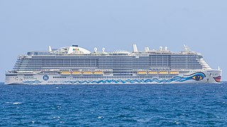 AIDAnova, größtes Schiff von AIDA Cruises (März 2021)