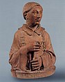 Bust in terracotta of Saint Laurence