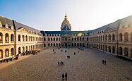 The court of honor of the Invalides