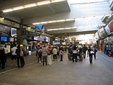 Platform of the station