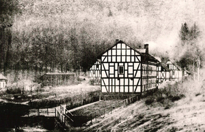 Grube Brüche bei Müsen (NRW) um das Jahr 1890