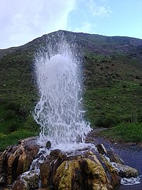 Natural fountain in Horbategh