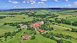 An aerial view of Huanne