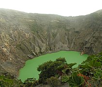 Irazú crater lake, Costa Rica