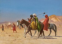 Riders Crossing the Desert, (1870), private collection