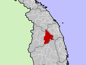 Location in Kon Tum province