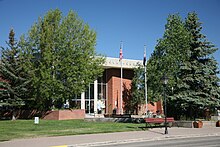 Courthouse in Leadville, Colorado.