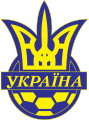 Emblem of the Football Federation of Ukraine until 2016.