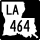 Louisiana Highway 464 marker