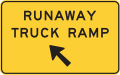 W7-4bL Runaway truck ramp (left)