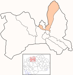 Location of Butel Municipality