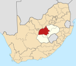 Lejweleputswa District within South Africa