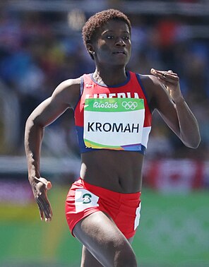 Mariam Kromah bei den Olympischen Sommerspielen 2016 in Rio de Janeiro