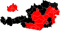 Strongest party by constituency