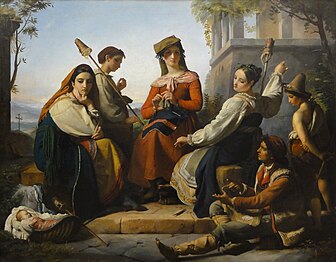 The Spinners of Fondi (1845)