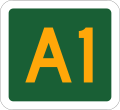 Alphanumeric route shield (used in the Australian Capital Territory)