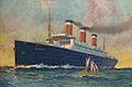 SS ''Leviathan'', painted in 1925