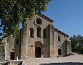 Exterior of the abbey church, Silvacane Abbey