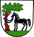 Wappen von Slezské Rudoltice (Rosswald)