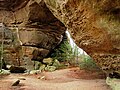 Natural arch in the Big South Fork National River and Recreation Area