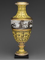 Vase with scenes of storm on land, 1790–95
