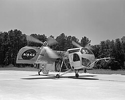 Boeing-Vertol VZ-2 1960 nach der Übernahme durch die NASA