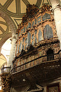 View of the Spanish organ