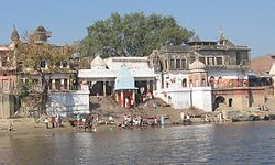 Brahmavart Ghat Picture taken on Shivaratri day shows the pilgrims about to start their two-day austerity trek.
