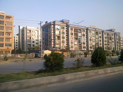 Apartments built in the 2000s with contemporary Afghan style