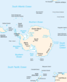 Image 43Continents and islands of the Southern Ocean (from Southern Ocean)