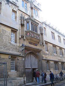 Entrance to the college