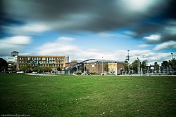 panoramic of Deptford Green School