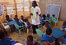 Photo of early childhood education in Ethiopia