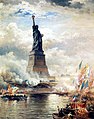 Die Freiheitsstatue (Gemälde von Edward Moran)