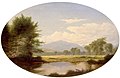 Francis Seth Frost (1825–1902) Mount Washington[54] Small figures, wispy clouds, oval format