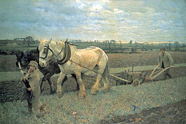 Ploughing, 1889
