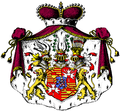 Wappen der Fürsten von Hanau zu Hořowice, Grafen von Schaumburg