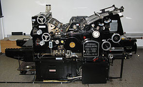 Heidelberg Zylinder-Druckmaschine