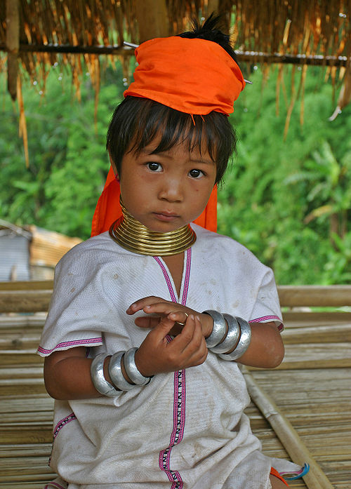 Kayan girl, northern Thailand