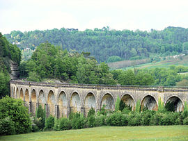 Railroad viaduct