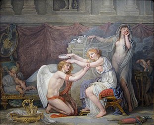 Cupid Crowned by Psyche, 1785-1790